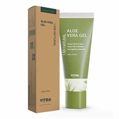 VITRO I AM NATURAL Aloe Vera Gel 100 gm - Face Gels