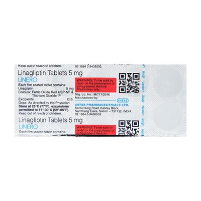 LINERO Tablet 10's - Diabetes-Ant