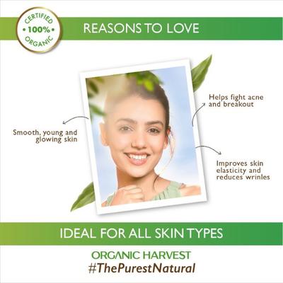 Organic Harvest 4-IN-1 Diamond Glow facial Kit Mulberry & Lavender 48gm each 4s - Facial Kits