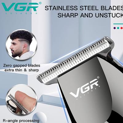 VGR V-030 Trimmer 100 min Runtime (Black) 1's - Trimmers