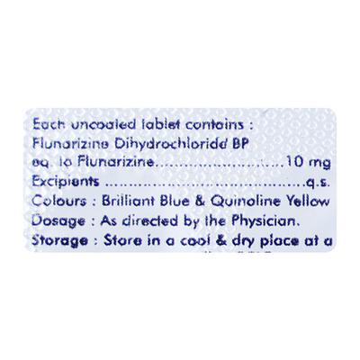 FLUNADIN 10mg Tablet 10's - Migraine
