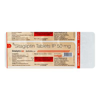 SITALIPTIN 50 Tablet 10's - Diabetes-Ant