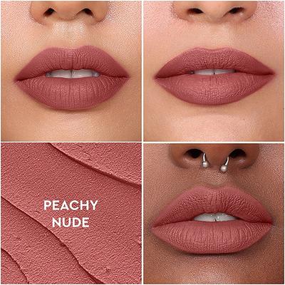 KIRO Non - Stop Airy Matte Liquid Lip Peachy Nude 19 5 ml - Liquid Lipsticks