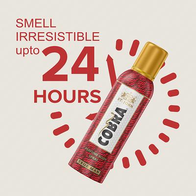St.John Cobra True Man Perfume Body Spray 100ml - Men Deodorants/Roll-Ons
