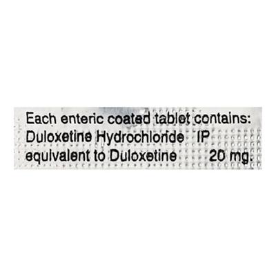 Dulotin 20mg Tablet 10'S - Depression-Ant