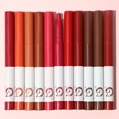 Matt Look Power Last Lip Stain Crayon Lipstick& Luxurious Creamy Matte, Saturday Night 1.3 gm - Lip Crayons
