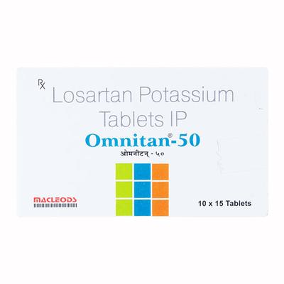 Omnitan 50mg Tablet 15'S - Hypertension-Ang