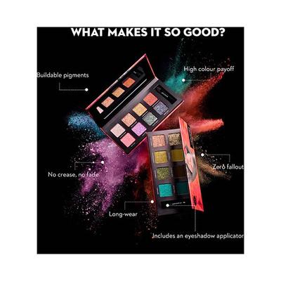 Sugar Cosmetics Blend The Rules Eyeshadow Palette - 05 Willow (Cool Toned Smokey Brown) 10.4 gm - Eye Shadow Palettes