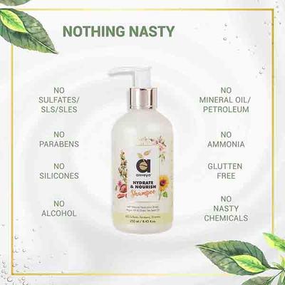 Anveya Hydrate & Nourish Shampoo 250 ml - Shampoos