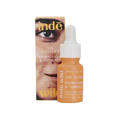 Inde Wild 15% Vitamin C with Turmeric, Niacinamide for Acne Scars, Hyperpigmentation & Brightening 10 ml - Face Serum