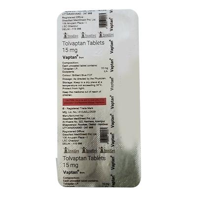 VAPTAN Tablet 10's - Hyponatremia