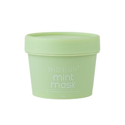 Swiss Beauty Mint Clay Mask 100 gm - Masks & Peels