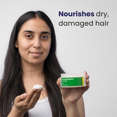 Reequil Pea Protein & Ceramide Hair Mask For Dry, Damaged Hair 200 gm - Hair Masks & Packs