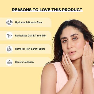 Quench Botanics Instaglow Sheet Mask (with Yuzu Vitamin C) 1's - Masks & Peels