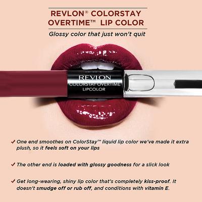 Revlon Colorstay Overtime Lipcolor - 005 Infinite Raspberry 4ml - Liquid Lipsticks