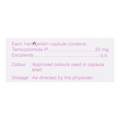 TEMOTERO 20mg Capsule 5's - Cancer Oncology-Cyt