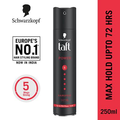 Schwarzkopf Taft Power Hair Lacquer Mega Strong 5 250 ml - Hair Sprays & Mists