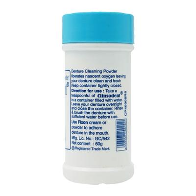 Clinsodent Denture Cleaning Powder 60gm - Oral Care - P-Mou