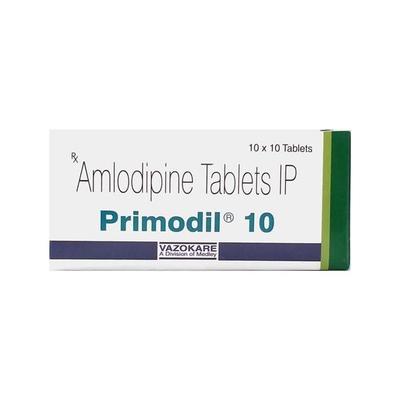 Primodil 10mg Tablet 10'S - Hypertension-Cal