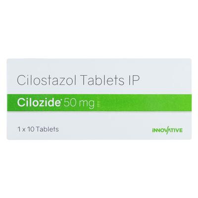 CILOZIDE 50mg Tablet 10's - Intermittent Claudication-Per