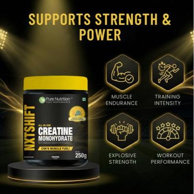 Pure Nutrition NXTSHIFT All-In-One Creatine Monohydrate Powder 100 g - Multi-Vitamins