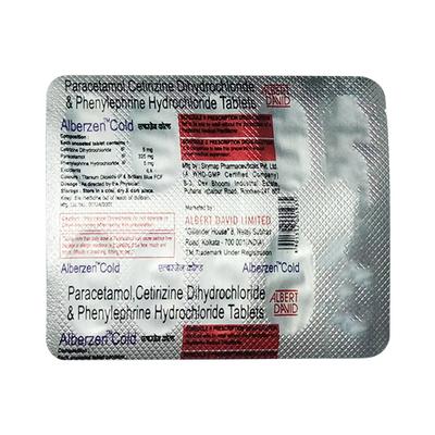 ALBERZEN COLD Tablet 10's - Cough And Cold-Cou