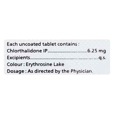 CHLORTAG 6.25 Tablet 10's - Hypertension-Diu