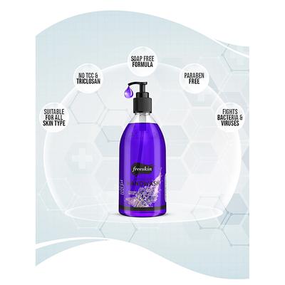 Freeskin Lavender Scented Hand wash 500 ml - Hand Wash & Soaps