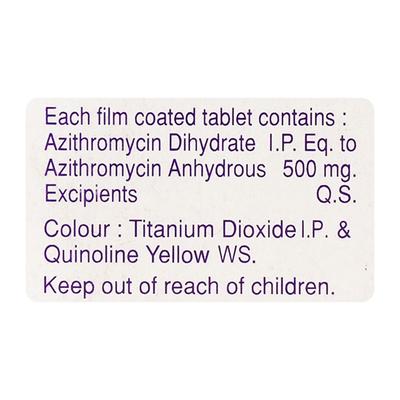 Uthral 500mg Tablet 5'S - Bacterial Infections-Mac