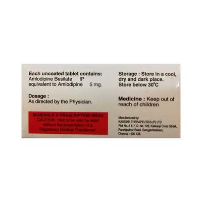RUXLO 5 Tablet 10's - Hypertension-Cal