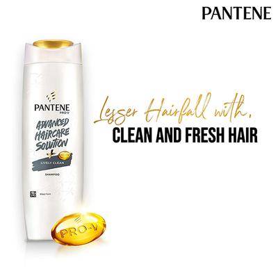 Pantene Advanced Haircare Solution Lively Clean Shampoo 90 ml - Shampoos