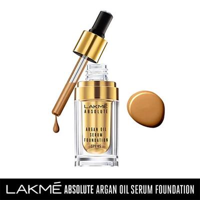 Lakme Absolute Argan Oil Serum Foundation Neutral Honey 15 Ml - Foundation