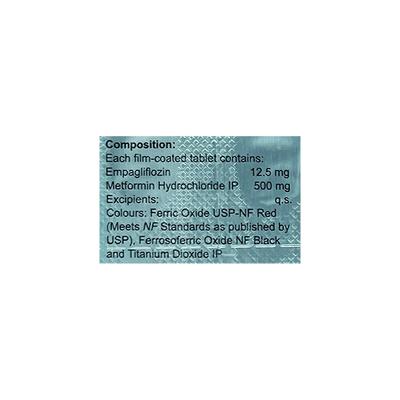 EMPATROL M 12.5/500 Tablet 10's - Diabetes-Ant
