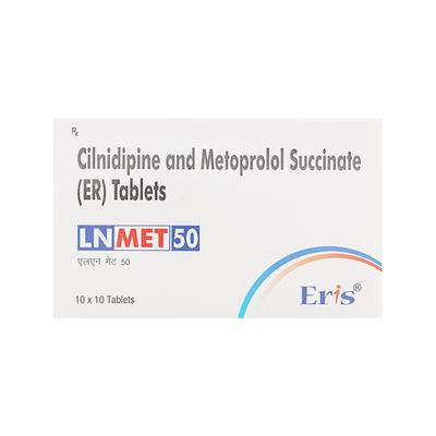 LN Met 10/50mg Tablet 10'S - Hypertension-Cal