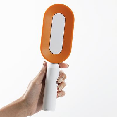 Gk Hair Professional Paddle Brush (Self Cleaning With Smooth Bristles) For Men And Women 180 gm - Hair Brushes
