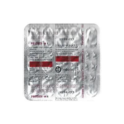PRICHEK M 1 Tablet 15's - Diabetes-Ant
