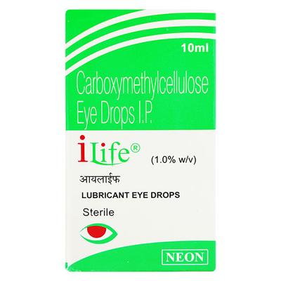 Ilife Lubricant 1.0% Eye Drops 10ml - Dry Eye-Olt