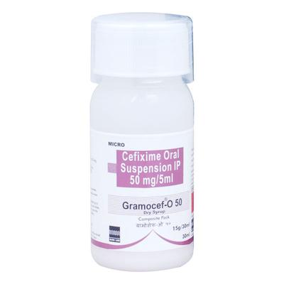 Gramocef O 50mg Suspension 30ml - Bacterial Infections-Cep