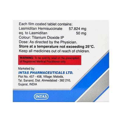 LAMIXA 50 Tablet 4's - Migraine