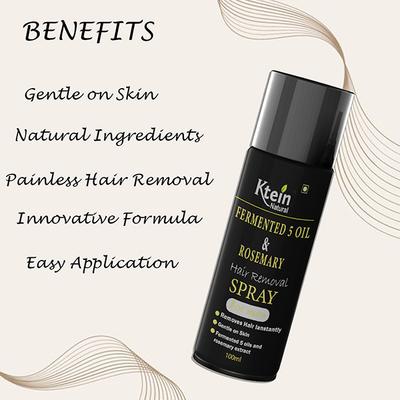 Ktein Fermented 5 Oil and Avocado Men's Hair Removal Spray 100 ml - Hair Sprays & Mists