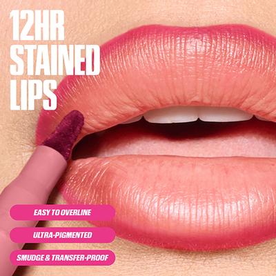 HUDA BEAUTY Lip Contour Stain Soft Nude 1 ml - Lip Stains & Tints