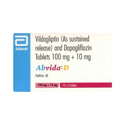 ABVIDA D Tablet 10's - Diabetes-Ant