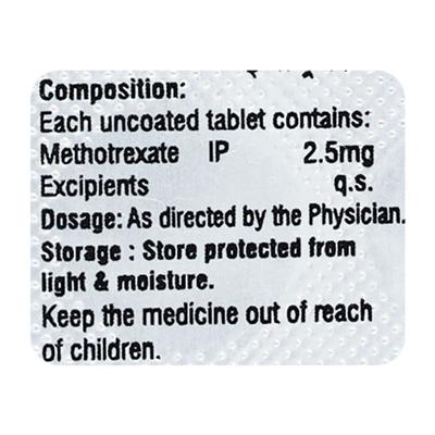 Imotrax 2.5mg Tablet 10'S - Auto Immune Disease-Imm
