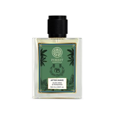 Forest Essentials After Shave Splash Aloe Vera and Mandarin 100ml - Aftershave Lotion