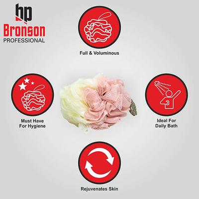 Bronson Professional Bath Sponge Loofah Body 1's - Loofahs & Sponges