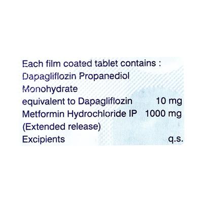 DAPANOVA M 10/1000 Tablet 15's - Diabetes-Ant