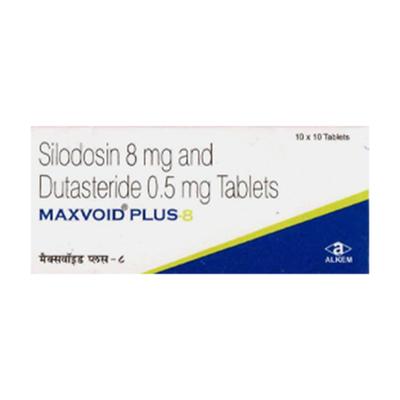 MAXVOID PLUS 8 Tablet 10's - Bladder And Prostate Disorders-Dru