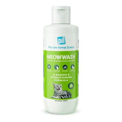 MeowWash Cat & Kitten Conditioning Shampoo 200 ml - Pet Grooming