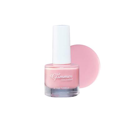 Glimmer Nail Enamel Pink Style 8 ml - Nail Polish