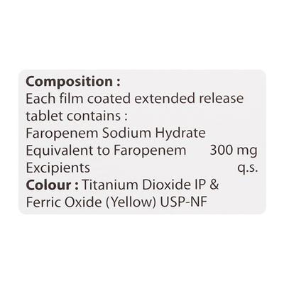 FAROLF ER 300 Tablet 6's - Bacterial Infections-OBL